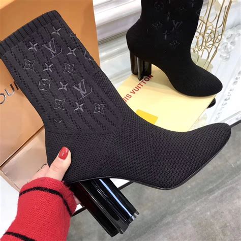 lv boots heel